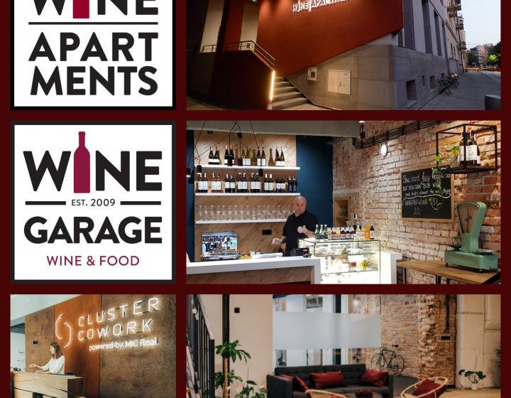 Wine Apartments Wine Garage Cluster Cowork